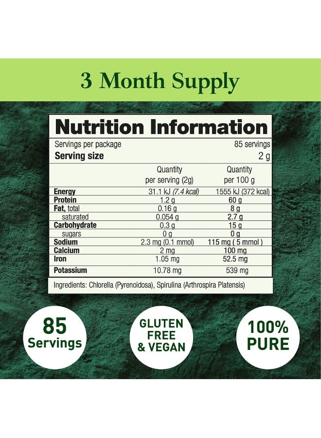 Good Natured Premium Chlorella Spirulina Powder - Image 4